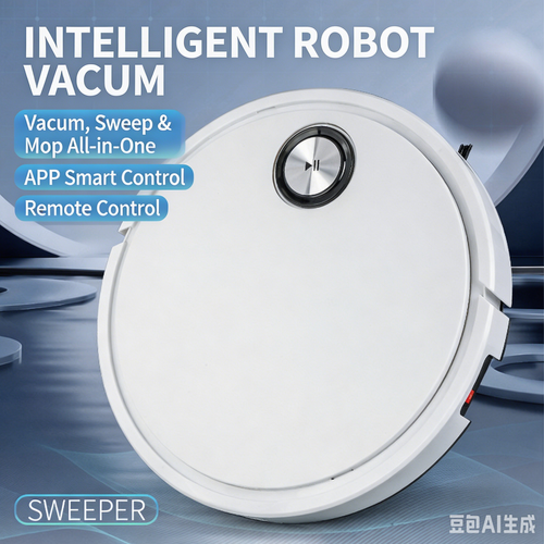 Wholesale Automatic Smart 3-in-1 Robot Vacuum Cleaner, Sweep, Mop & Vacuum with Water Tank, APP & Remote Control for Home Use