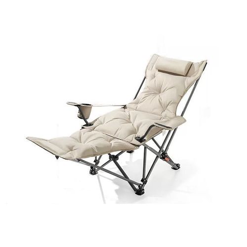 Padded Foldable Moon Chair | Camping & Lunch Break Recliner