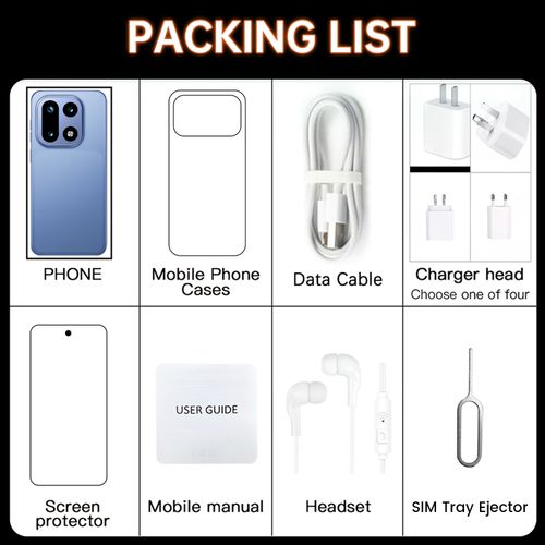OP15 Premium Smartphone Octa Core 3GB RAM+32GB ROM Android Mobile Phone