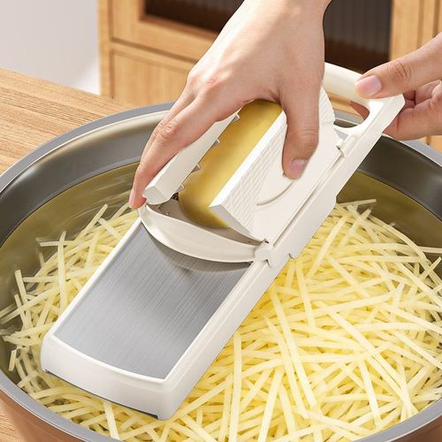 Multifunctional Vegetable Chopper with Container – Easy & Safe Food Prep