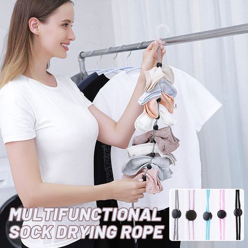 Multifunctional Sock Drying Rope