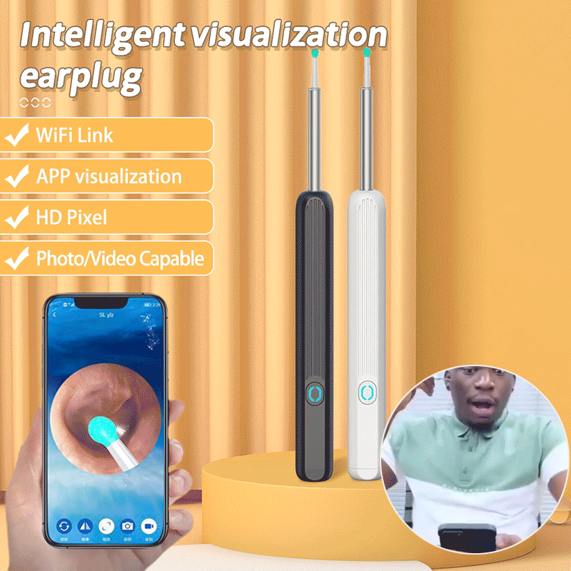 (🔥Last Day Promotion- SAVE 48% OFF)1080P Ear Wax Removal Camera