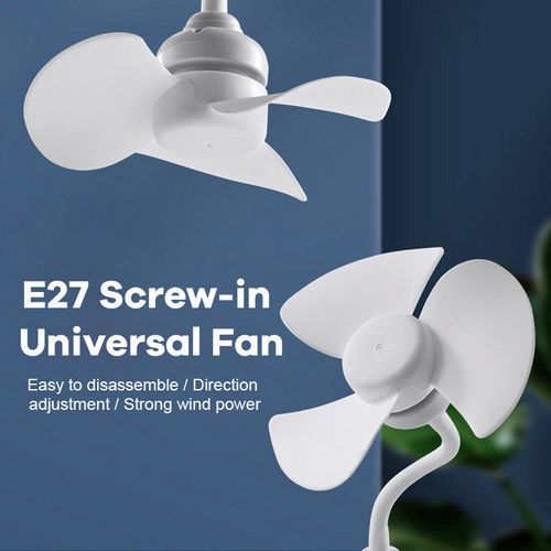 E27 Screw-in Universal Fan