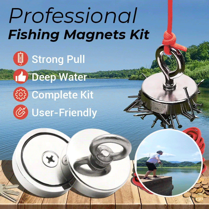Deep-water Magnetic Salvage Magnet Set