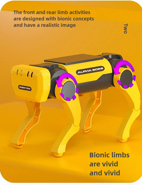 🔥Scientific and educational solar robot dog