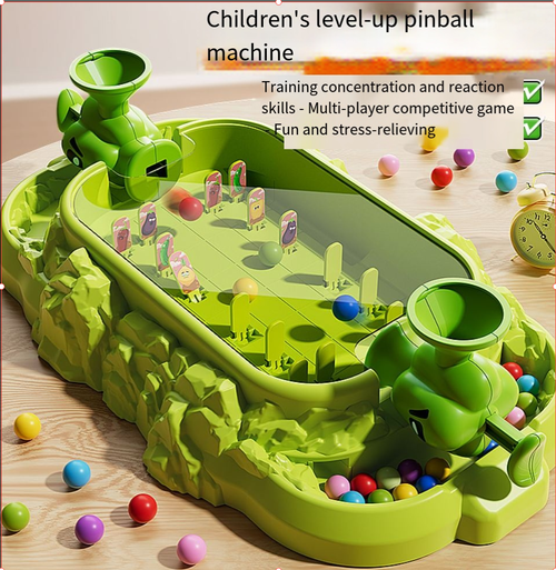 Dinosaur Battle Mini Desktop Pinball Ball Shooting Board Game Hoodles Plate Toy