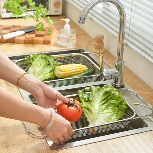 Expandable Over The Sink Dish Drying Rack