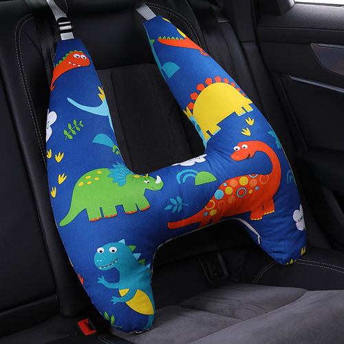 Car pillow suitable for children, car sleeping, car seat belt adjuster, neck and shoulder support