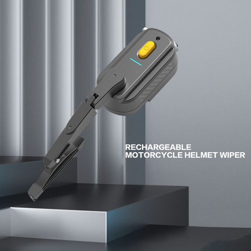 New-Style Universal Rechargeable Electric Windshield Wipers for Motorcycles & Motorcycle Helmets, 800mA