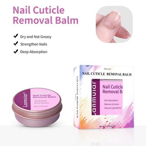 Lannuian Nail Cuticle Balm - Transform Dry Nails! Fast - Acting & Natural