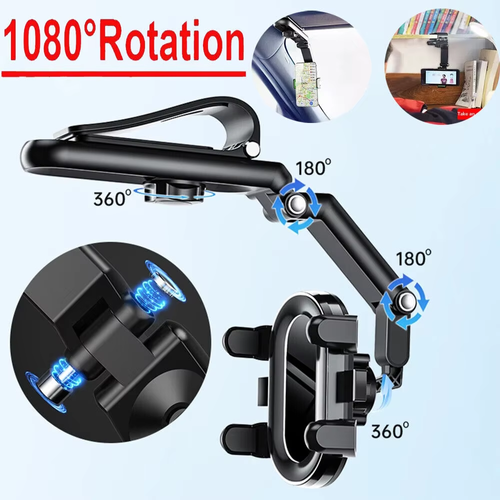 No more shaky phone! This car phone mount is easy to install, holds tight. Perfect for GPS & calls—safe driving starts here