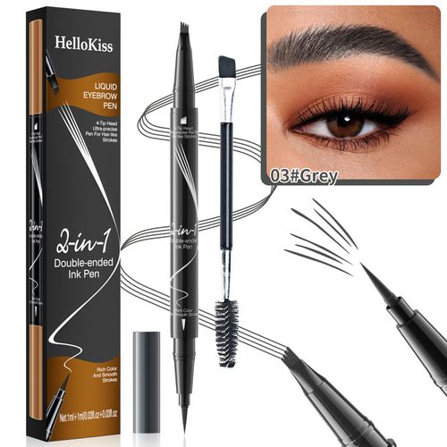 Define your brows in seconds! Our black eyebrow pencil glides smoothly, stays all day waterproof natural. Elevate your look, grab yours now!