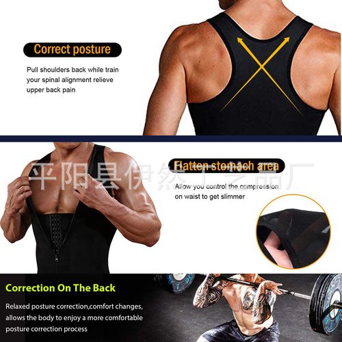 Men's shapewear: Abdominal vests, workout jackets, neoprene tops. Sculpt, support, boost performance—comfort & confidence in one.