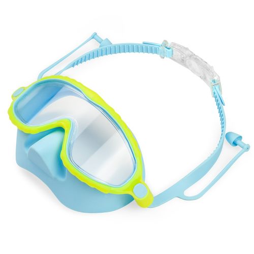Anti Choking Kids' Swim Goggles HD Anti Fog, Large Frame, Eye and Nose Protection. Clear Vision, Safe Comfort for Kids'  Swim Time!