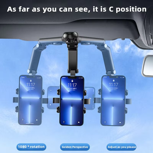 No more shaky phone! This car phone mount is easy to install, holds tight. Perfect for GPS & calls—safe driving starts here