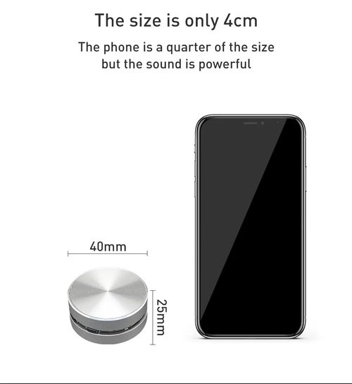 Wireless Portable Bone Conduction Speaker - Black Tech Resonance Mini Bluetooth Speaker | Compact Design for Office, Hiking & Daily Use