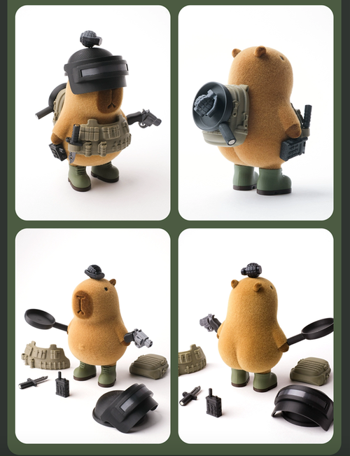 Mini Capybara 3D-Printed Kids-Specific Toy