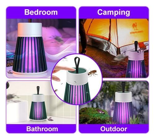Mosquito Guard - Portable Bug Zapper for Indoors Outdoor Fly Zapper Mosquito Trap