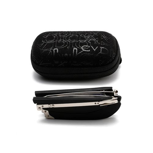 100 Degrees Reading Glasses (Presbyopia-Specific) - Foldable Compact Style, Blue Light Blocking & Ultra-Portable for On-the-Go Use