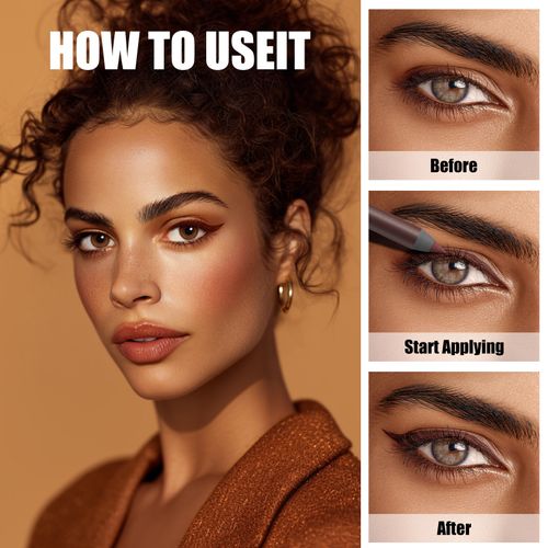 Waterproof Multi-Effect Eye Pen: Lines inner lash, blends eyeshadow, sweatproof & long-lasting! 2-Piece Set