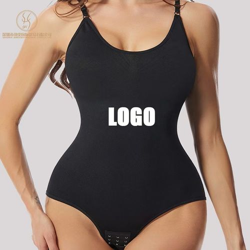 Black Seamless Body Shaper: Camisole cut, tummy control & butt lifting, sleek fit for all day confidence.