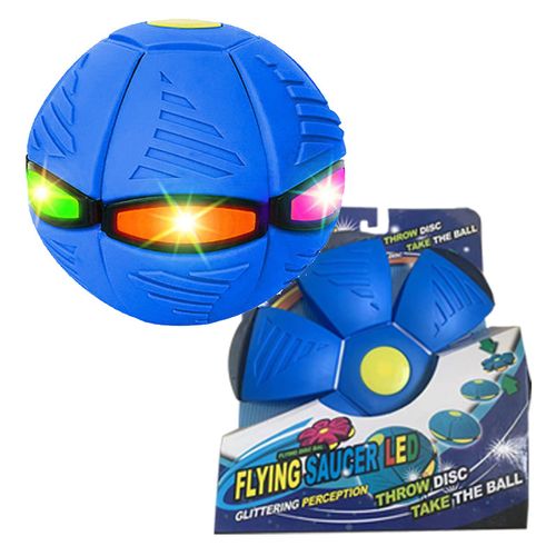 Blue Magic UFO Decompression Ball! Outdoor parent-child interactive toy—step on to transform, bounce back with elasticity. Relieves stress, ideal for kids & families to enjoy fun together!