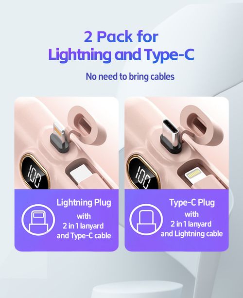 Mini Portable Charger Power Bank for phone, Your Everyday Energy Sidekick