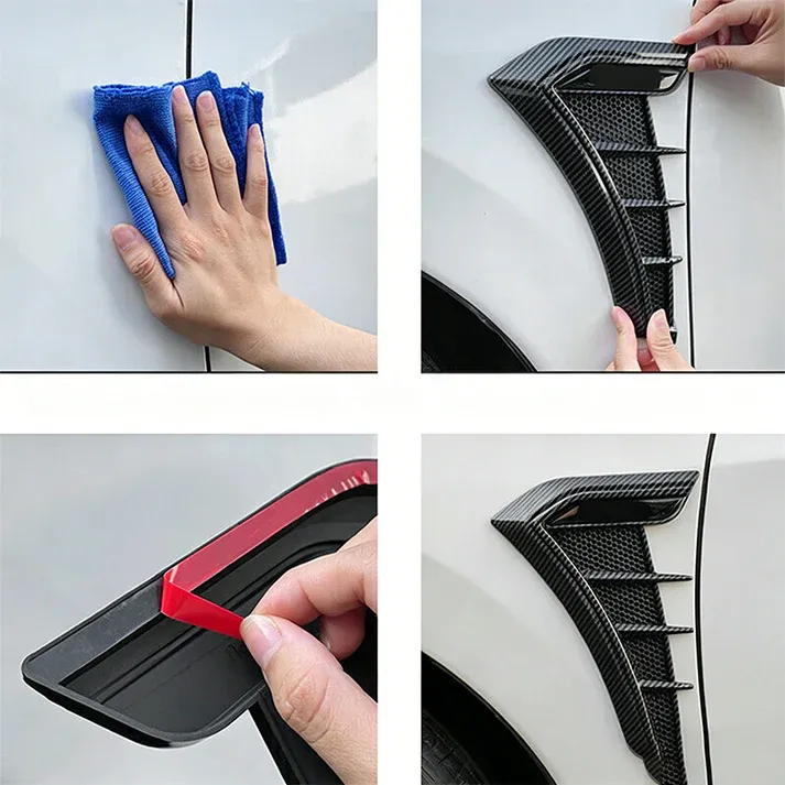 Decorative Car Side Fender Vents Stickers