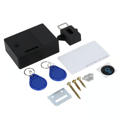 Electronic Cabinet Lock DIY For Wooden Drawer Cabinet