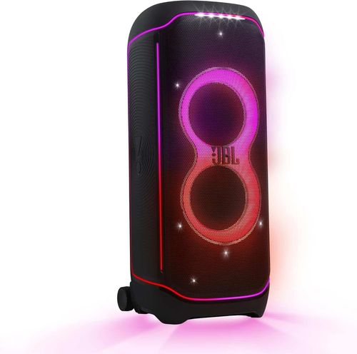 PartyBox Ultimate 1100W Portable Speaker, Wi-Fi and Bluetooth Connectivity, Splashproof, Powerful Sound and Great Light Show