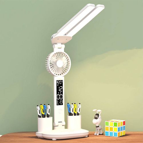 LED Rotatable Foldable USB Dimmable Reading Desk Lamp
