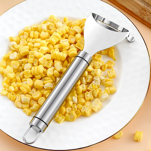New thickened stainless steel corn husking and grinding machine, corn husking machine, threshing machine, corn husking machine, fruit and vegetable tools, cooking tools, kitchen accessories😁