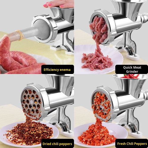 Meat grinder, sausage making machine, meat grinder, sausage filler, homemade meat patties, manual kitchen tools🍳