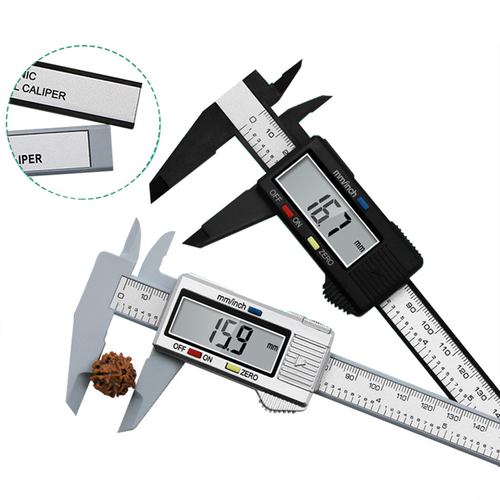150mm LCD Digital Electronic Carbon Fiber Vernier Caliper 6 Inch Gauge Micrometer Measuring Tool