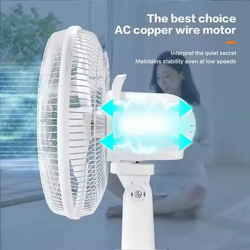 A solar-powered daily fan for charging mobile phones with light bulbs