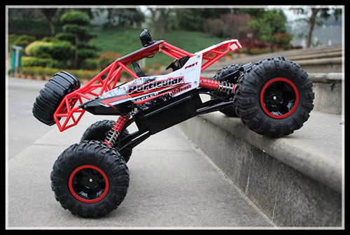 Metal alloy off-road remote control car with camera