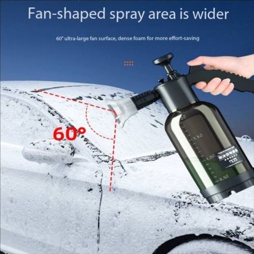 🚘Portable 2L foam sprayer - adjustable car washing foam spray bottle, canister, foam spray gun for car washing