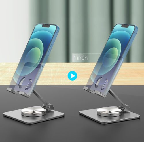 New high-quality foldable 360-degree rotating mobile phone stand and aluminum tablet stand🔍