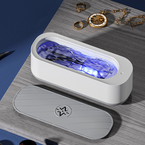 🎯Multi-functional electric ultrasonic cleaning machine, high-frequency vibration deep cleaning, mini convenient eyewear and jewelry cleaning machine