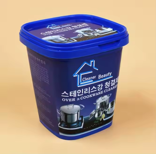 Hot-selling multi-functional stainless steel cleaning paste, grease cookware and oven cleaner, and kitchen rust remover