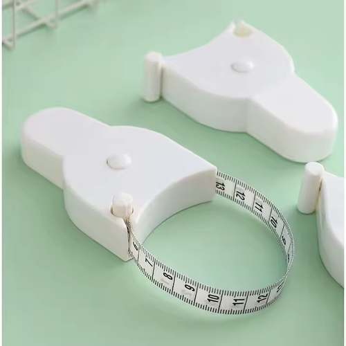 The high-precision soft fitness measuring scale automatically measures the body - waist, hips, arms, legs and abdomen