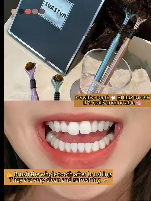 Hot sale new design three head bristle toothbrush👨‍⚕️👩‍🔬