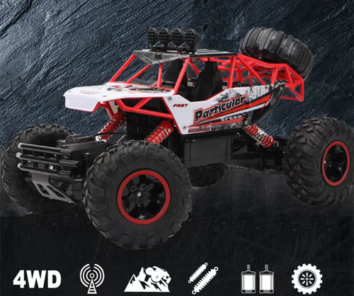 Metal alloy off-road remote control car with camera
