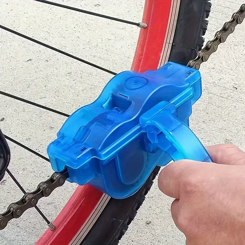 Portable bicycle chain cleaner, motorcycle, bicycle tools, cycling equipment maintenance accessories