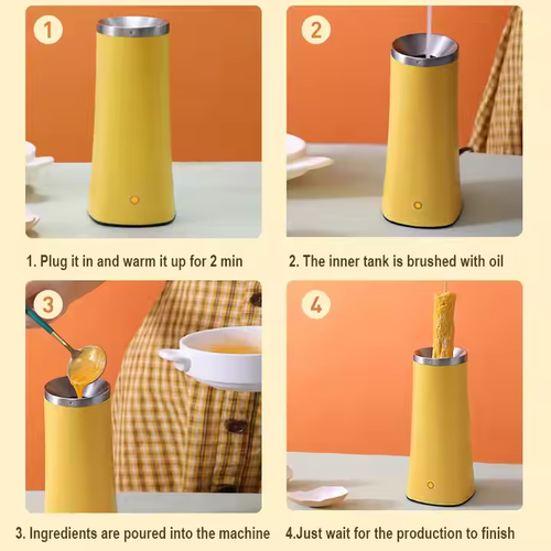 Omelette making machine, home egg and sausage making machine, DIY breakfast at home