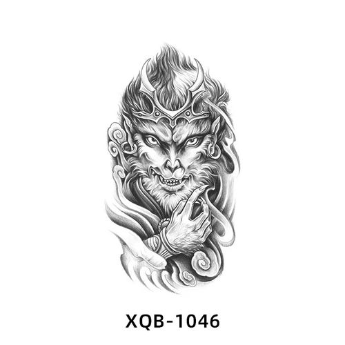 High-quality tattoo stickers are waterproof, sweat-proof, scratch-resistant, and scratch-resistant. They are semi-permanent in terms of human artistic sexiness and will fall off automatically after a period of time