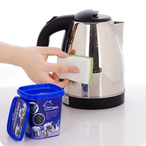 Hot-selling multi-functional stainless steel cleaning paste, grease cookware and oven cleaner, and kitchen rust remover