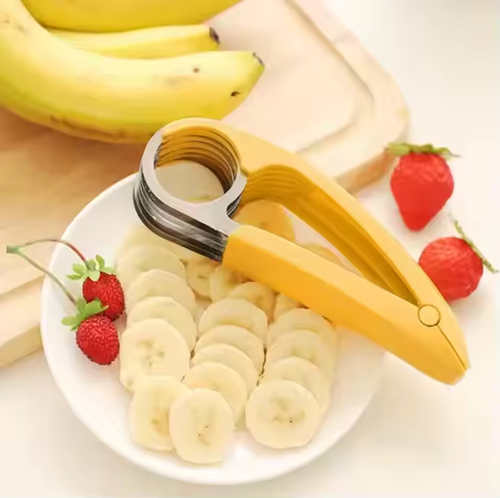 Household kitchen tools, portable manual cucumber and vegetable chopper, banana and ham slicer, cooking tools