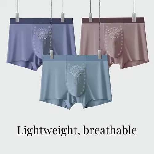 New ice silk cool, comfortable, seamless and lightweight men's briefs and underwear