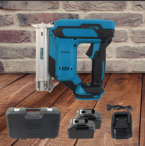 Brushless lithium battery nail gun, woodworking lithium battery nail gun, wireless lithium battery nail gun, straight nail gun with lithium battery😀